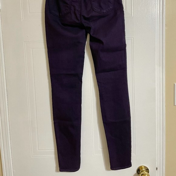 J Brand Purple Denim Super Skinny Jeans - Picture 6 of 10